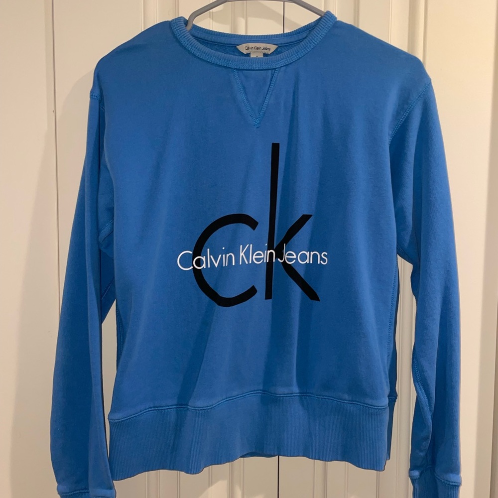 Calvin Klein Blue Crewneck 💙💙